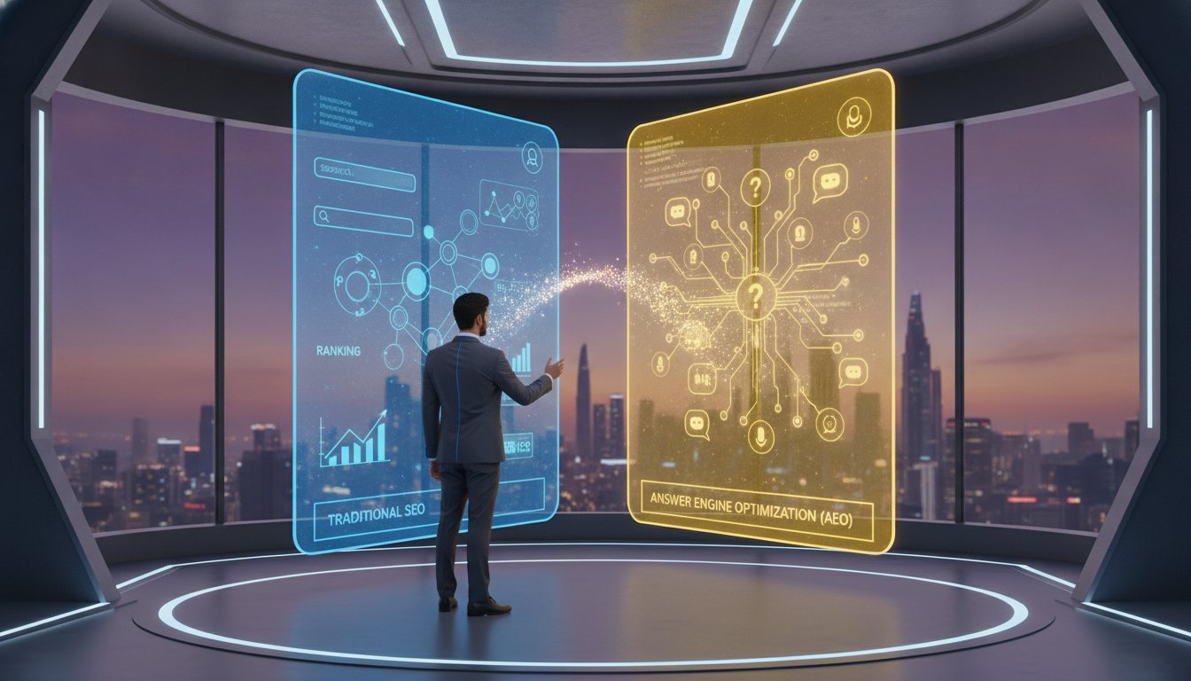 Answer Engine Optimization vs SEO: Navigating the Future of Visibility in 2026