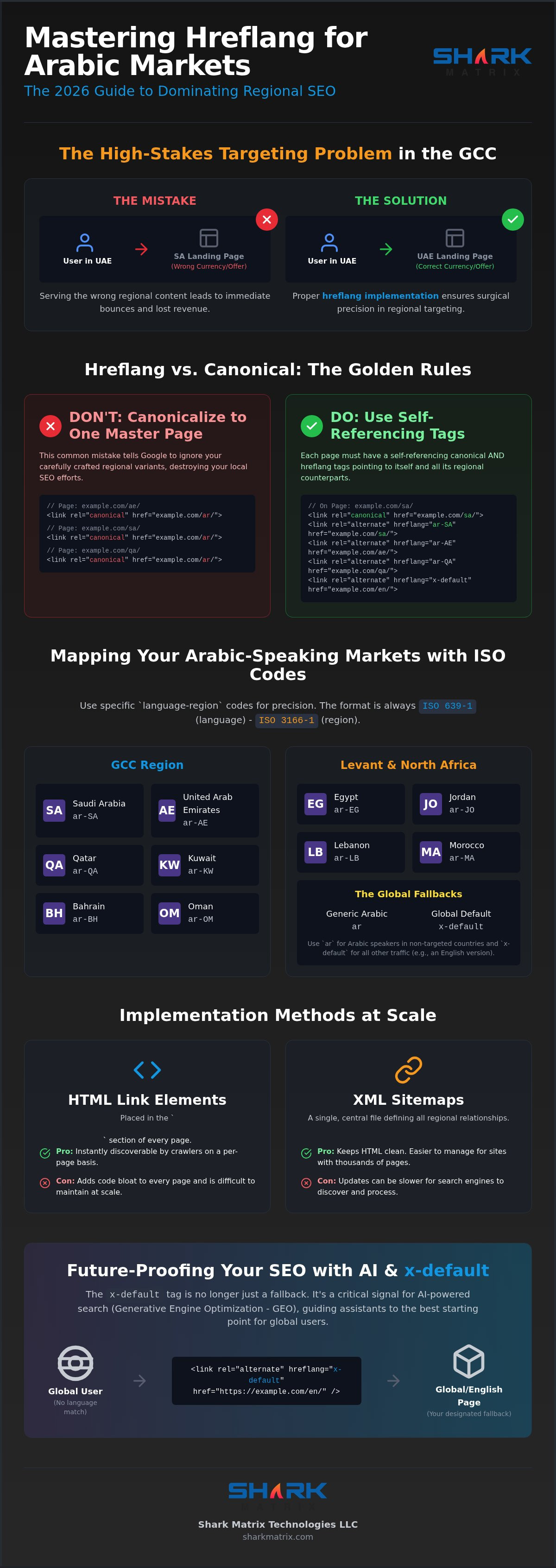 Hreflang for Arabic Sites: 2026 Technical SEO Guide