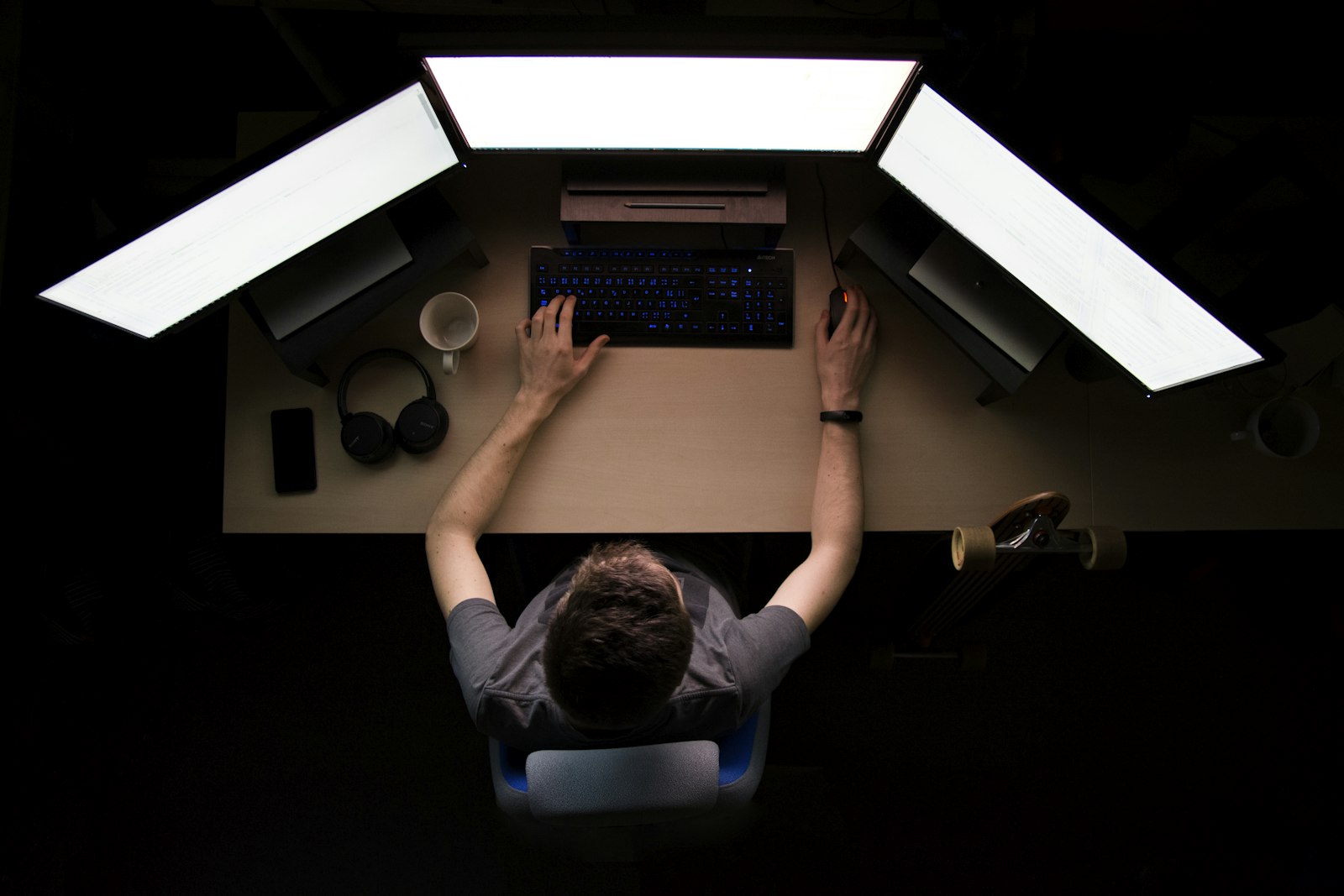 Developer writing Laravel PHP code in an IDE